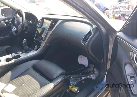 2018 Infiniti Q50 3.0T Sport from USA, damaged, VIN JN1EV7AP0JM358370